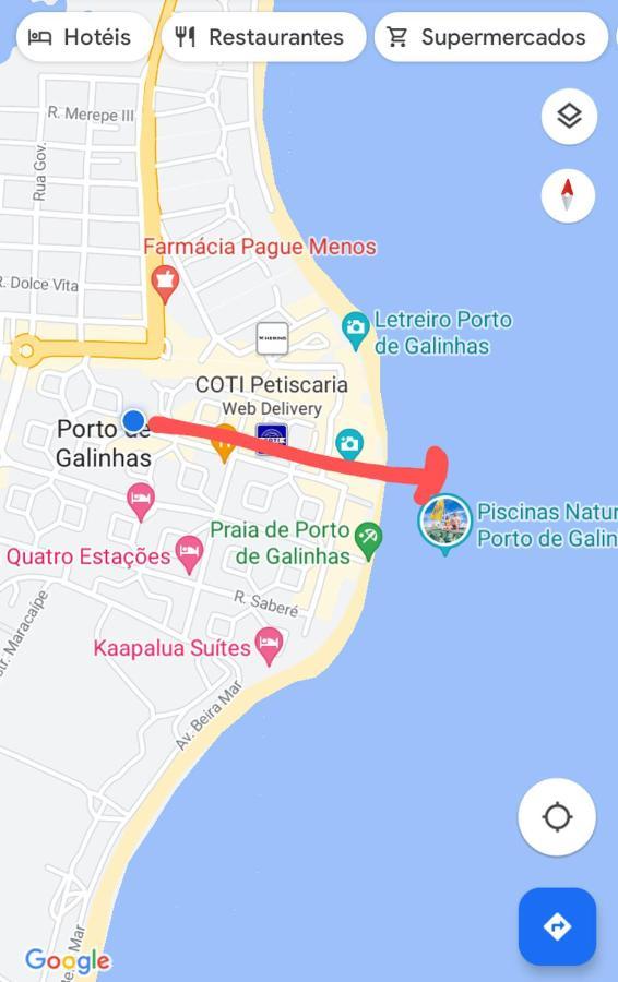 Cantinho Da Cherie Centro Porto De Galinhas, 5 Minutos A Pe Para As Piscinas Naturais Zewnętrze zdjęcie